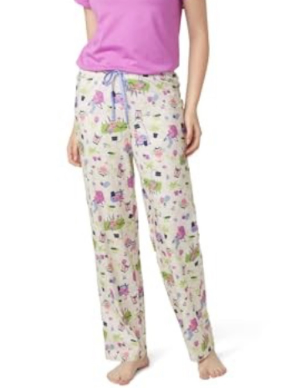 Hue sleepwear Soft and Cozy Long PJ Pant Multi Color Size XL